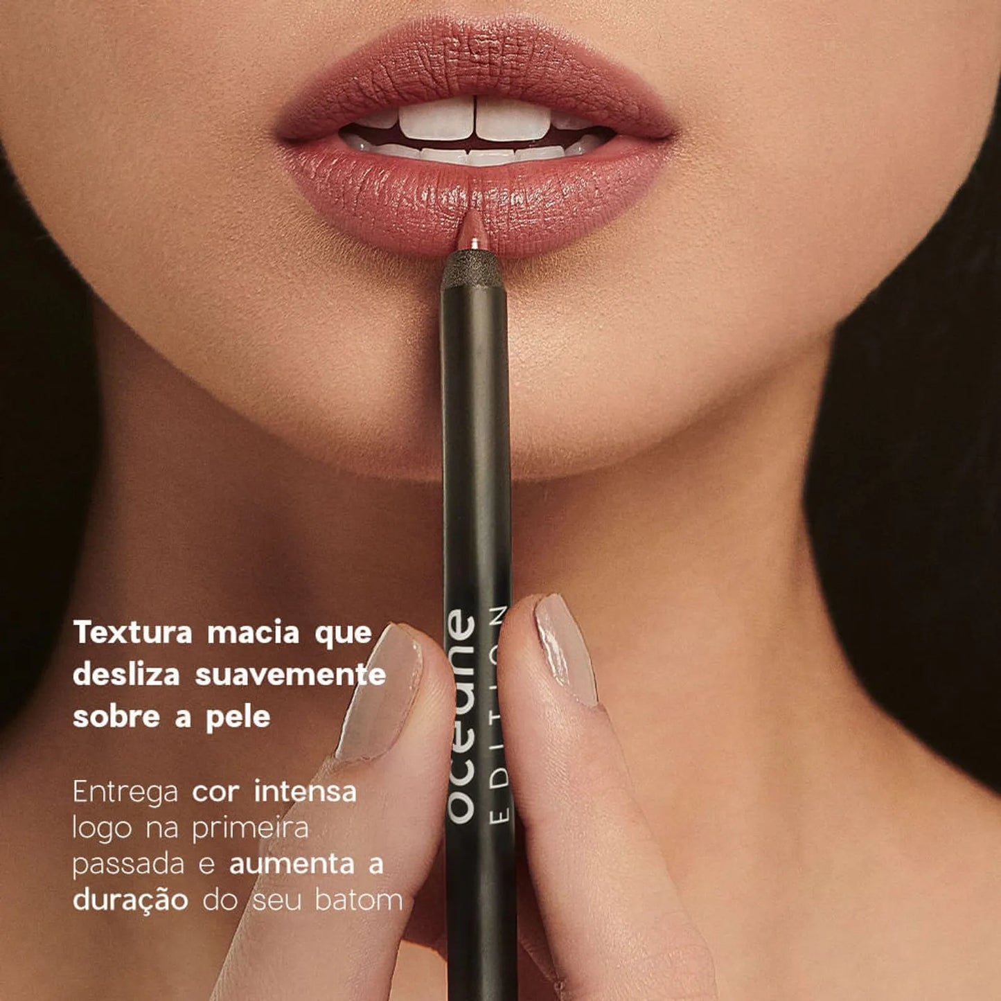 LÁPIS LABIAL BEIGE BROWN- OCEÁNE EDITION