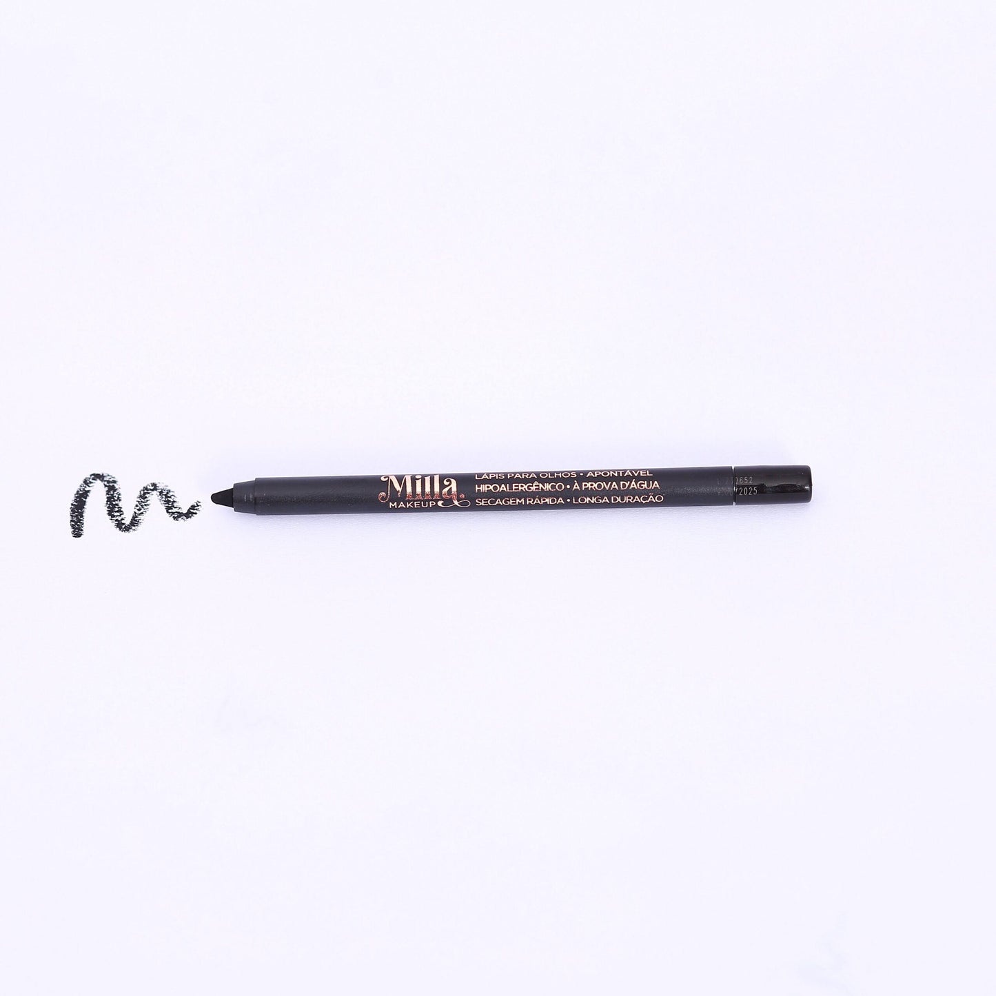 LÁPIS DE OLHO PRETO APONTÁVEL- MILLA MAKEUP
