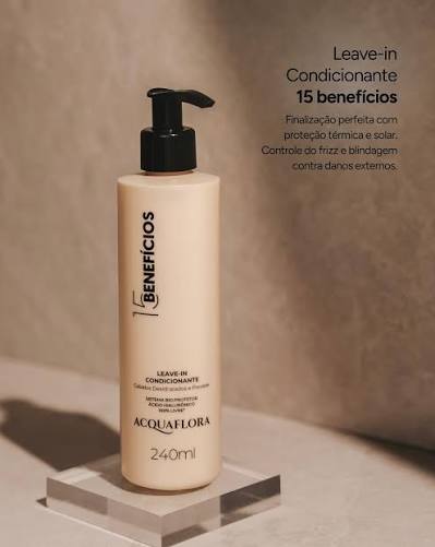 LEAVE IN CONDICIONANTE 15 BENEFICIOS ACQUAFLORA