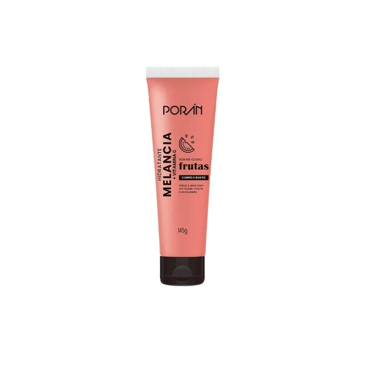 Kit Hidratante+Esfoliante rosto e corpo:melancia