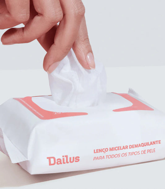 LENÇO MICELAR DEMAQUILANTE- DAILUS