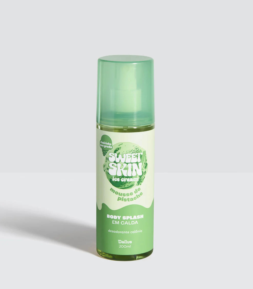 BODY SPLASH EM CALDA (MOUSSE DE PISTACHE) – SWEET SKIN ICE CREAM- DAILUS