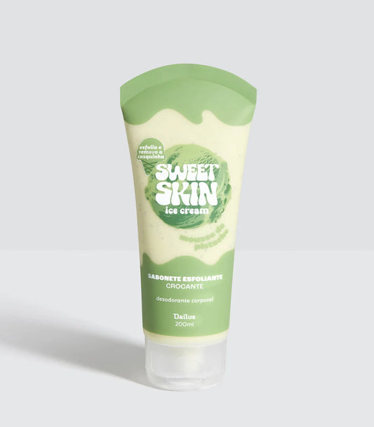 SABONETE ESFOLIANTE CROCANTE (MOUSSE DE PISTACHE) – SWEET SKIN ICE CREAM- DAILUS