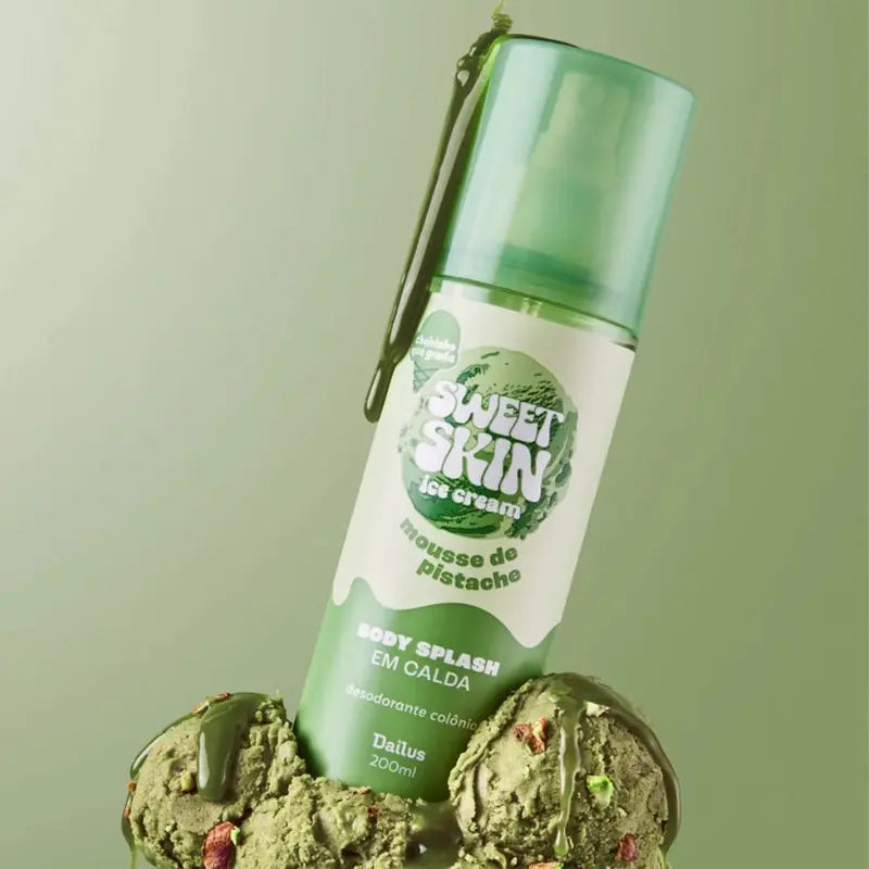 BODY SPLASH EM CALDA (MOUSSE DE PISTACHE) – SWEET SKIN ICE CREAM- DAILUS