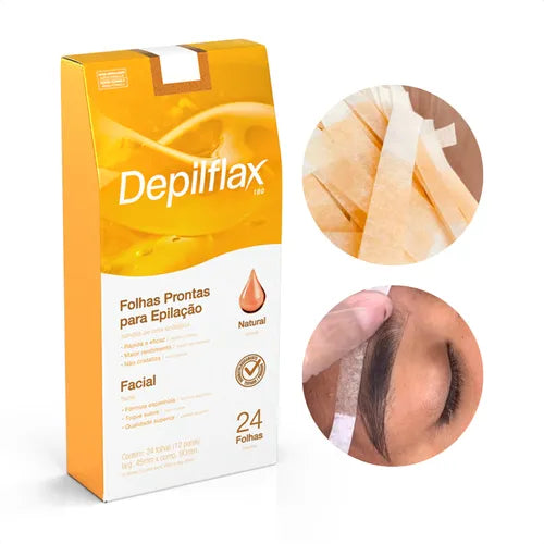 FOLHAS PRONTAS PARA EPILAÇÃO- DEPILFLAX