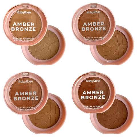 BRONZER COMPACTO (AMBER BRONZE)- RUBYROSE