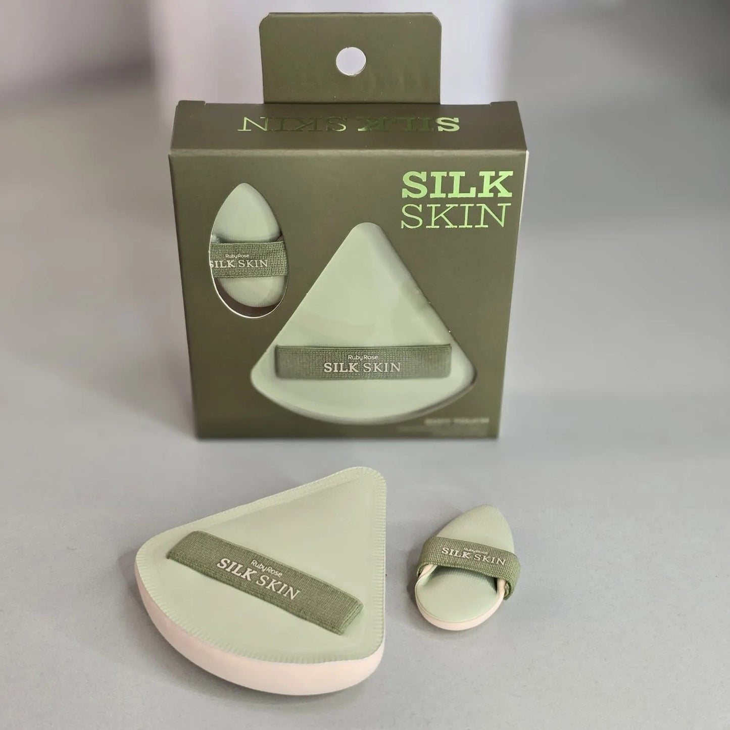 Kit Esponja Triangulo Soft Touch Silk Skin Ruby Rose