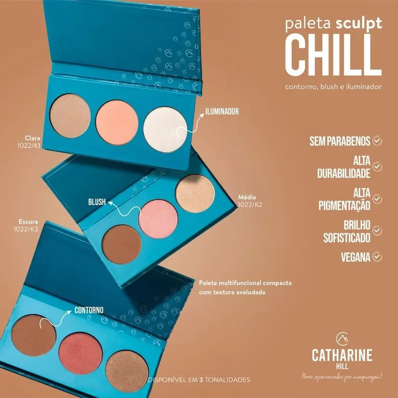Paleta Sculpt CHILL – 1022/K