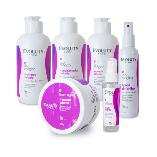 LINHA COMPLETA LISO MÁGICO- EVOLUTY FREE