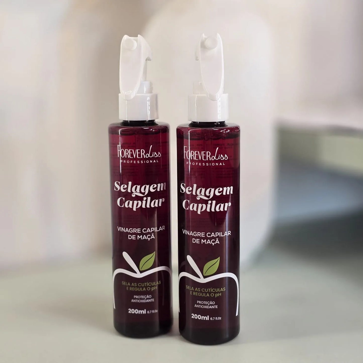 SPRAY SELAGEM CAPILAR VINAGRE DE MAÇÃ- FOREVERLISS